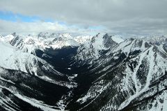 36 Turbulent Creek, Beersheba Peak, Mount Turbulent From Helicopter Between Mount Assiniboine And Canmore In Winter.jpg